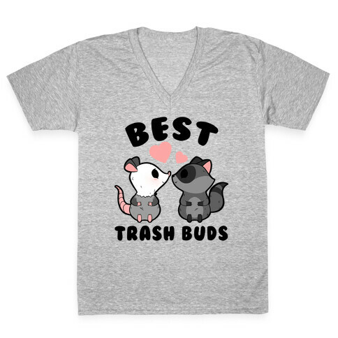 Best Trash Buds V-Neck Tee Shirt