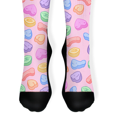 Candy Parts (NSFW Valentine) Sock
