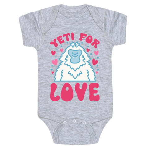 Yeti for Love Baby One-Piece