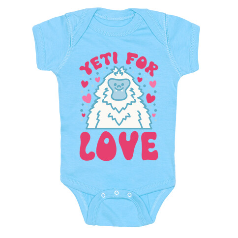 Yeti for Love Baby One-Piece