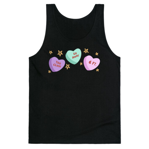 Distant Candy Hearts Tank Top