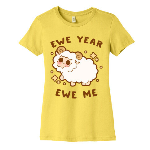 Ewe Year Ewe Me Womens T-Shirt