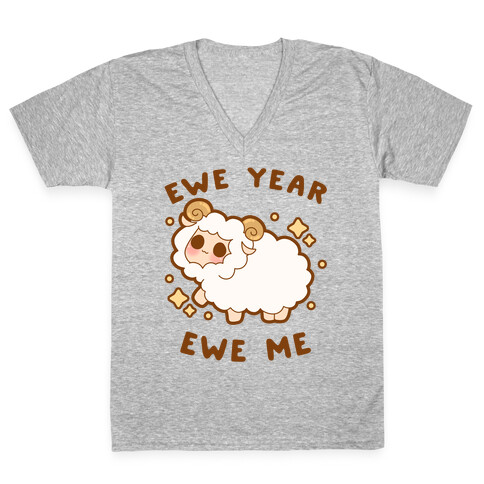 Ewe Year Ewe Me V-Neck Tee Shirt