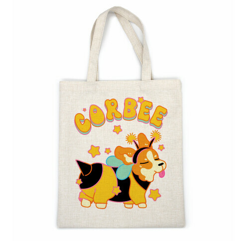 Corbee Corgi in a Bee Costume Casual Tote