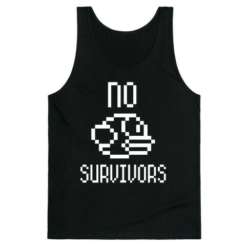 Flappy Bird: No Survivors Tank Top