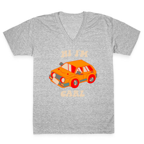 Hi I'm Carl  V-Neck Tee Shirt