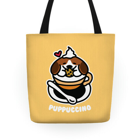 Puppuccino Tote