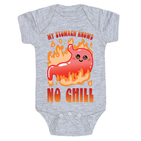 My Stomach Knows No Chill Baby One-Piece