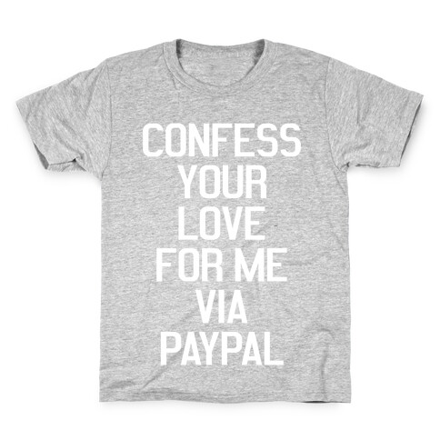 Confess Your Love Kids T-Shirt