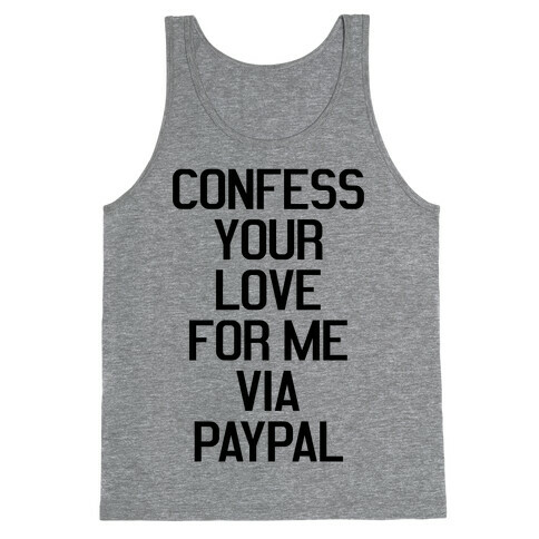 Confess Your Love Tank Top