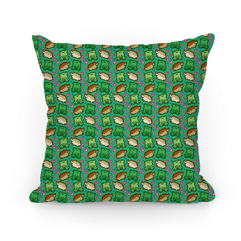 Frogs and Hogs  Pillow