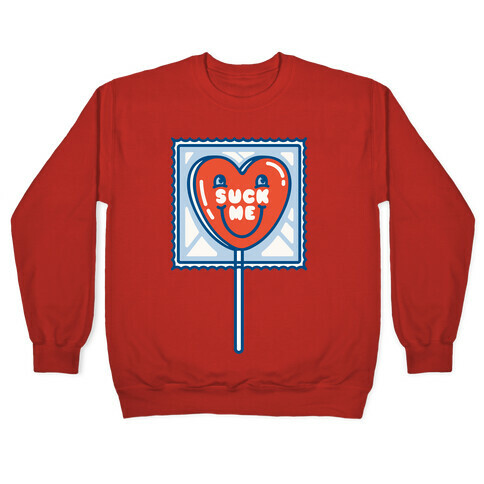 Suck Me Heart Lollipop Pullover