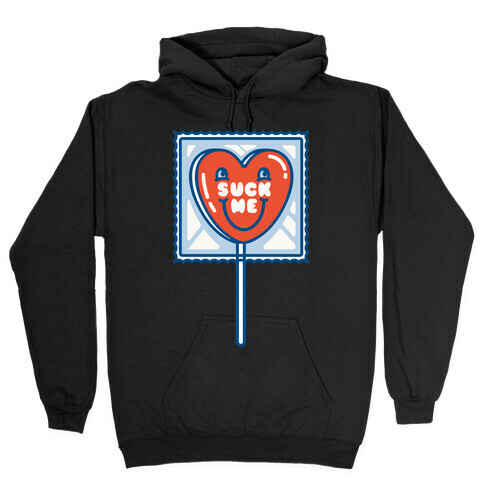 Suck Me Heart Lollipop Hooded Sweatshirt