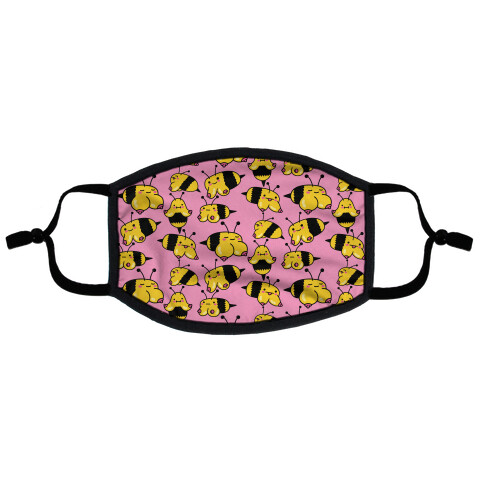 Boobees Pattern Flat Face Mask