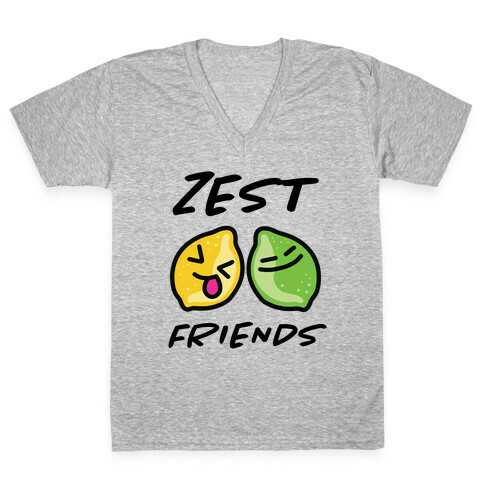 Zest Friends V-Neck Tee Shirt