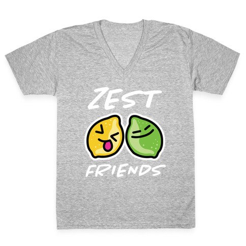 Zest Friends V-Neck Tee Shirt