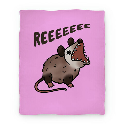 Reeeeeee Possum Blanket