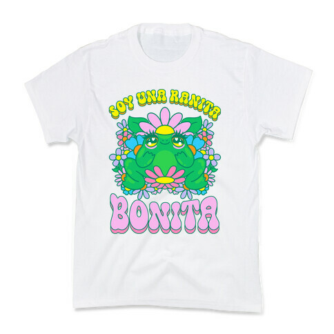 Soy Una Ranita Bonita Kids T-Shirt