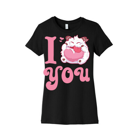 I Love You Poro Womens T-Shirt