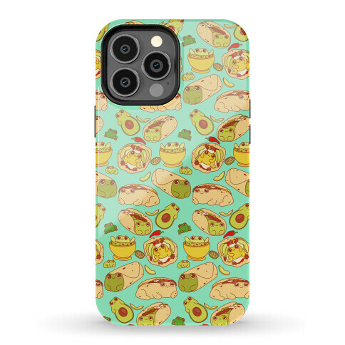 Mexican Food Frogs Pattern Phone Case