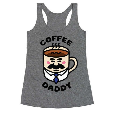 Coffee Daddy Racerback Tank Top