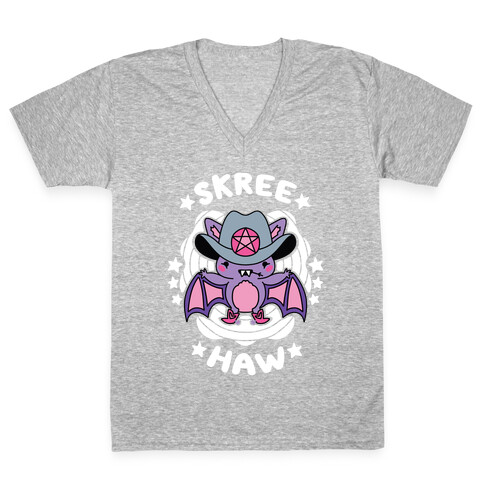 Skree Haw V-Neck Tee Shirt