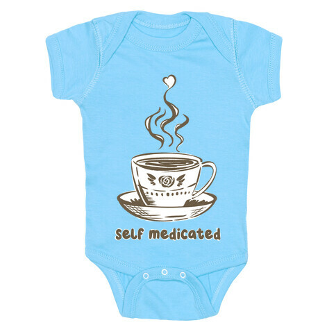 Self Medicated Coffee Baby One-Piece