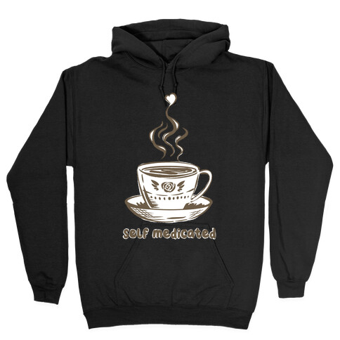 Self Medicated Coffee Hooded Sweatshirt