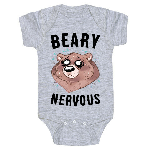 Beary Nervous Baby One-Piece