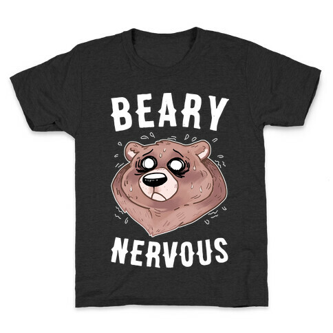 Beary Nervous Kids T-Shirt