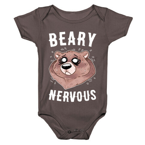 Beary Nervous Baby One-Piece
