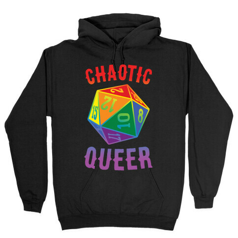 Chaotic Queer Hooded Sweatshirt