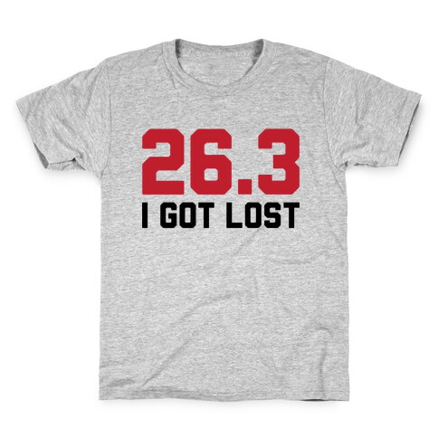 I Got Lost Kids T-Shirt