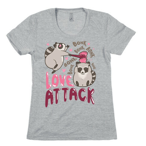 Love Attack Womens T-Shirt