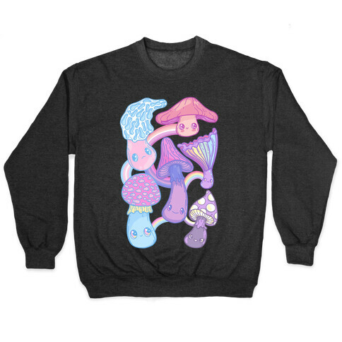 Pastel Pride Mushrooms Pullover