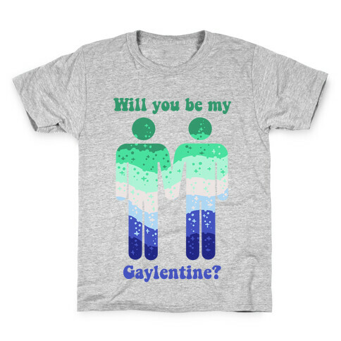 Will You Be My Gaylentine? Gay Love Kids T-Shirt