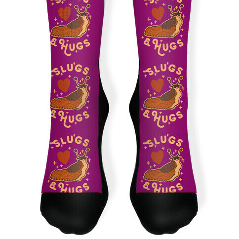 Slugs & Hugs Sock