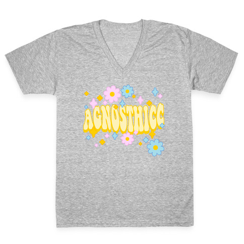 Agnosthicc V-Neck Tee Shirt