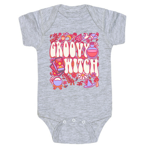 Groovy Witch Baby One-Piece