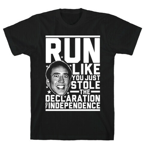 Run Like Nick Cage T-Shirt