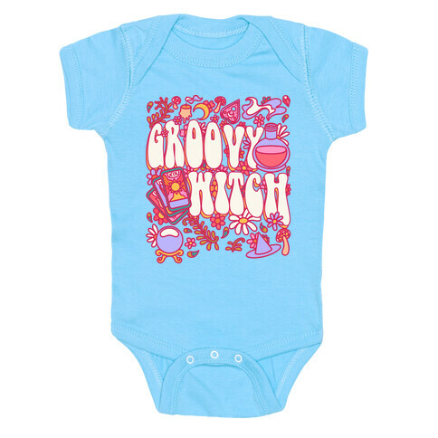 Groovy Witch Baby One-Piece