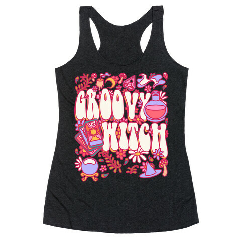 Groovy Witch Racerback Tank Top