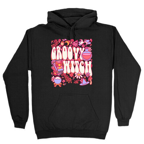 Groovy Witch Hooded Sweatshirt