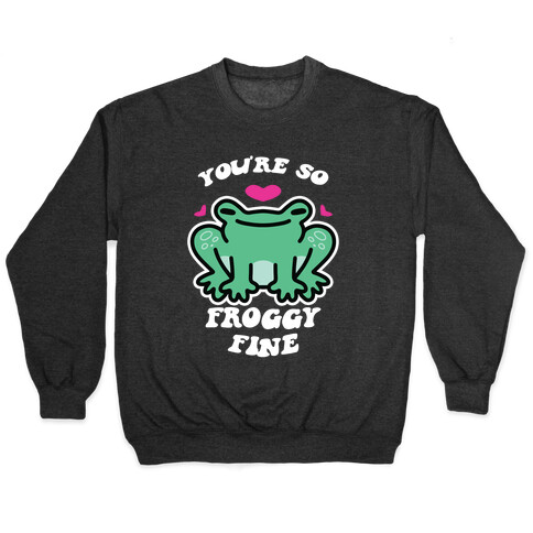 You're So Froggy Fine Pullover