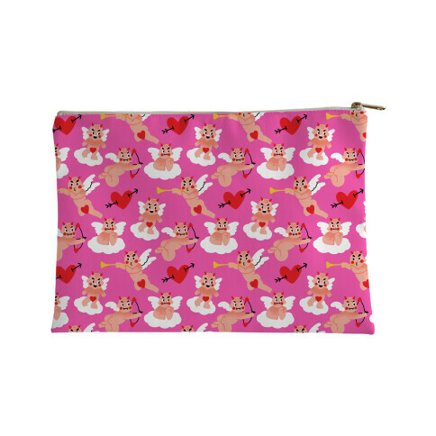 Lil Devil Cupid Pattern Accessory Bag