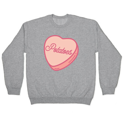 Potatoes Candy Heart Pullover