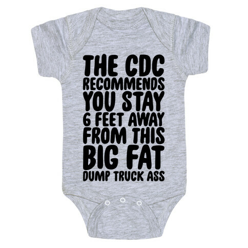 The CDC Recommends You Stay 6 Feet Away From This Ass Baby One-Piece