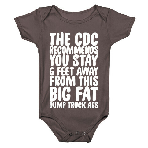 The CDC Recommends You Stay 6 Feet Away From This Ass Baby One-Piece