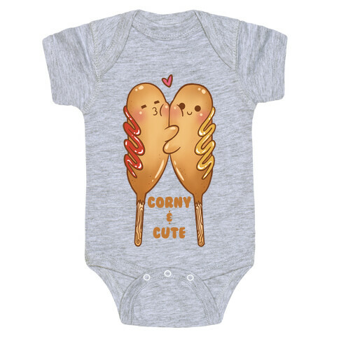 Corny and Cute Baby One-Piece