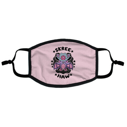 Skree Haw Flat Face Mask